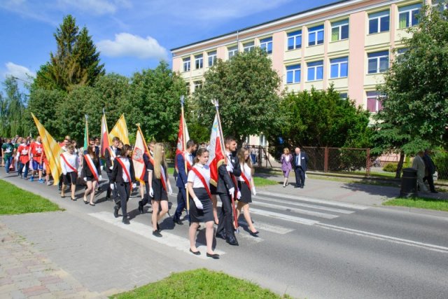 Przemarsz uczestników Jubileuszu 100-lecia Jagiełły